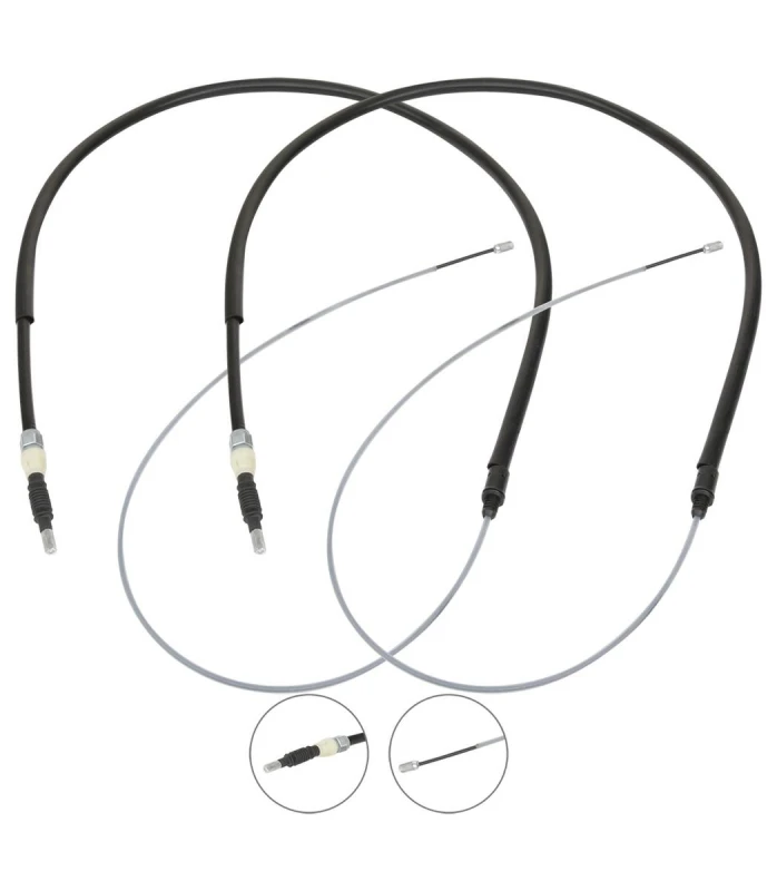 Image of RIDEX 124C1208 Brake Cable Right, 2033/1188+2033/1188mm Cable,parking brake (124)
