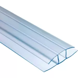 Polycarbonate H profile Clear 3m x 16mm