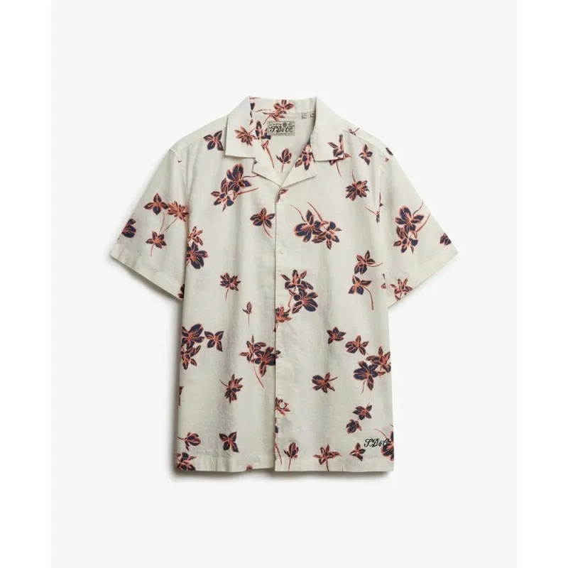 Image of Superdry Shirt Superdry Cabana Poolside Blanc Male S