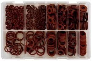 image of Assorted Fibre Washers Box Qty 610 Connect 31872