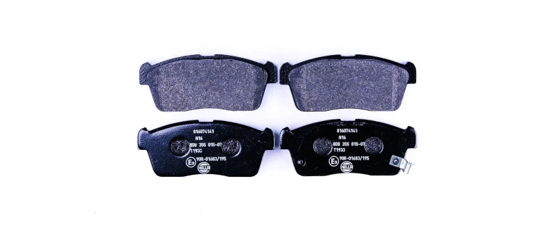 Image of HELLA Brake pad set HELLA 8DB 355 015-071