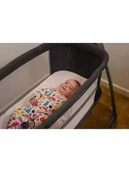 Image of Oyster Soothing Cot- Fossil, Black