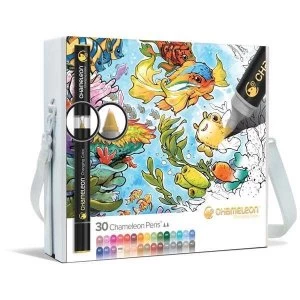 Image of Chameleon Pen Complete Me Set with Case Set of 30