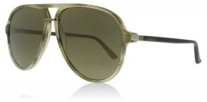 image of Gucci 0015S Sunglasses Havana 004 58mm