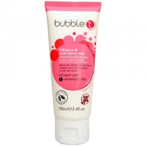 image of Bubble T Hand Cream - Hibiscus & Acai Berry Tea 100ml