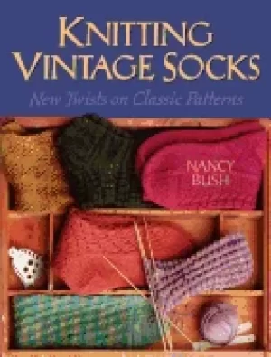 Image of knitting vintage socks