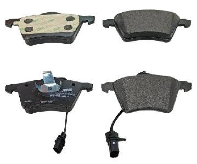 Image of JURID 573045J Brake pad set incl. wear warning contact, without accessories Brake Pad Set,disc brake (402)
