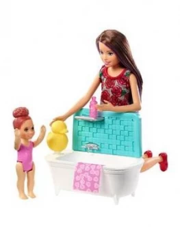 image of Barbie Skipper Babysitters - Bath Time Fun