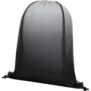 Image of Bullet Gradient Backpack (One Size) (Deep Black/White) - Deep Black/White