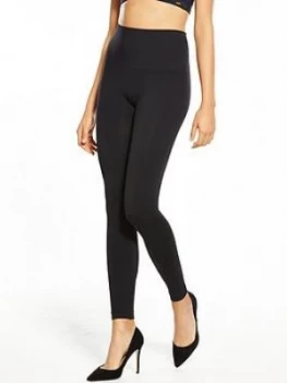 Image of Spanx Look At Me Now Leggings Black Size XL Women