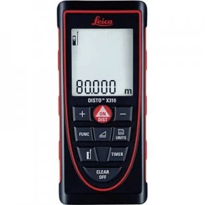 image of Leica Geosystems X310 Laser range finder 1/4 (6.3 mm) tripod adapter Reading range (max.) 120 m