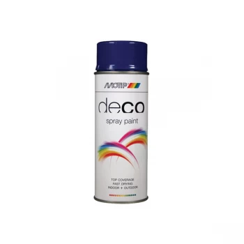 Image of PlastiKote 01684 Deco Spray Paint High Gloss RAL 5002 Ultramarine ...