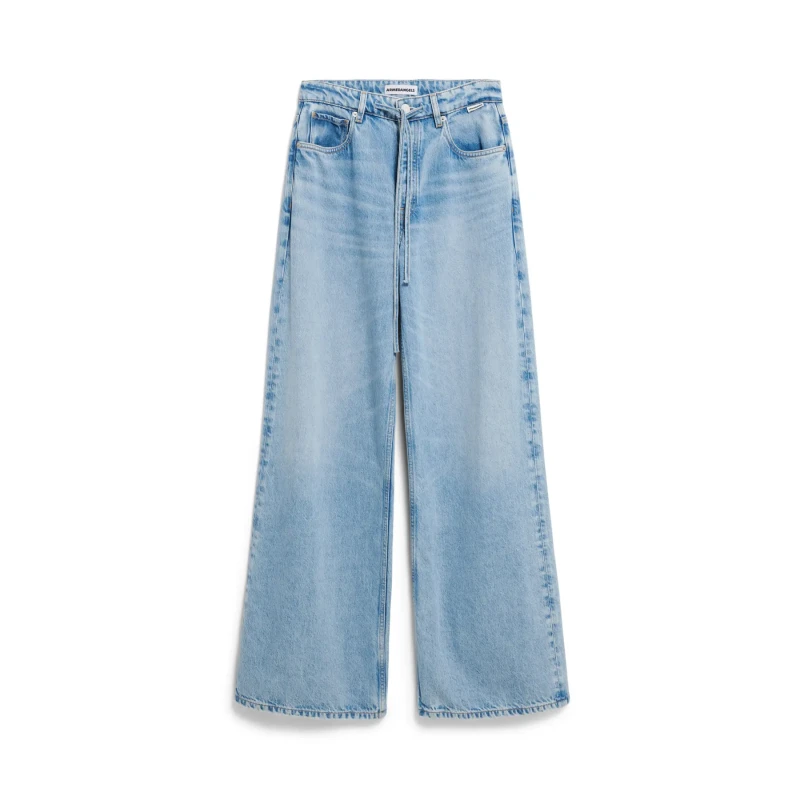 Image of ARMEDANGELS Womens wide leg jeans Armedangels Astraeaas Bleu Female 27x34