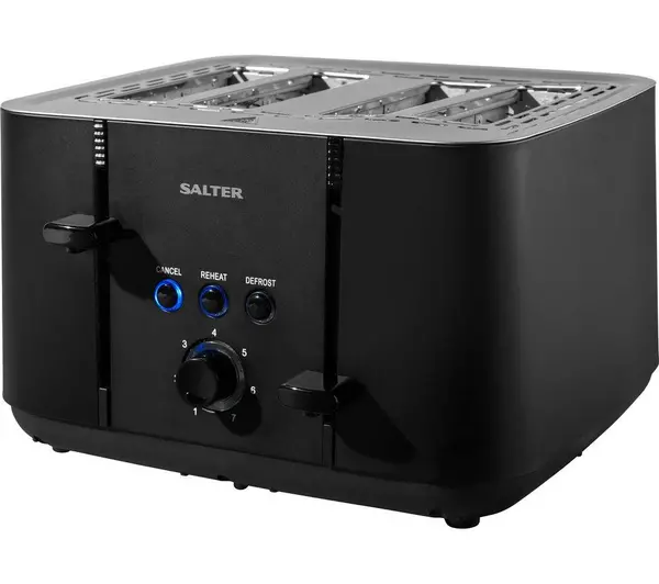 Image of Salter Kuro EK5565MBLK 4 Slice Toaster