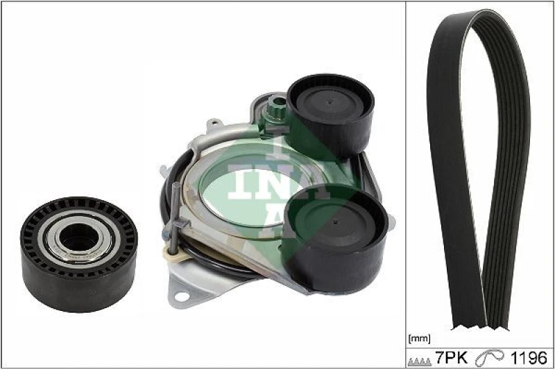 Image of V-Ribbed Belt Set INA 529 0542 10
