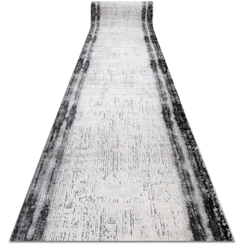 Image of RugsX Modern Runner Tuls 51235 Anthracite 60 Cm 60X160 Cm