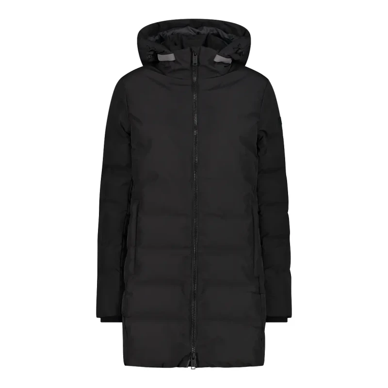 Image of CMP Womens long Puffer jacket CMP Noir Female XL
