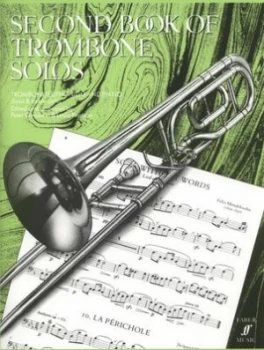 Image of Second Book of Trombone Solos by Peter Goodwin and Leslie Pearson Paperback