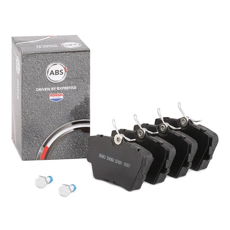 Image of A.B.S. 36983 Brake pad set without integrated wear sensor Brake Pad Set,disc brake (402)