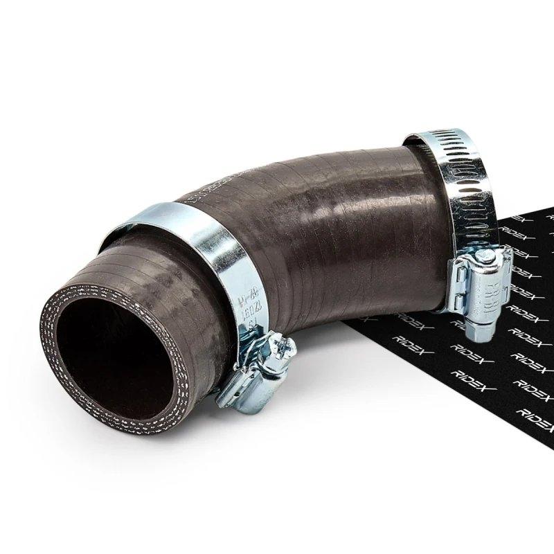 Image of RIDEX 3314C0999 Turbocharger Hose with clamps Charger Intake Hose (3314)