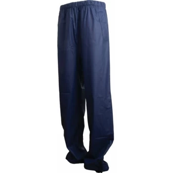 Image of Tuffsafe - Navy Rainsuit Trousers - XL