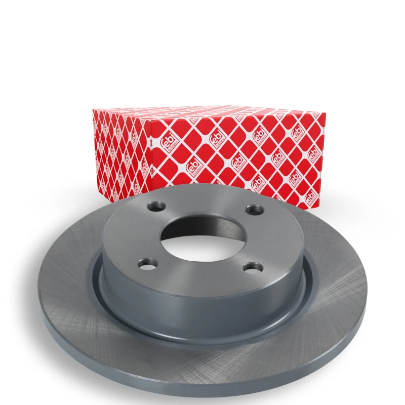 Image of FEBI BILSTEIN 10630 Brake disc Front Axle, solid, Coated Brake Disc (82)