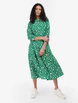 Image of Barbour Barbour Rosoman Dress, Multi, Size 12, Women