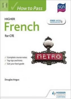 Image of How to Pass Higher French for Cfe by Douglas Angus Paperback