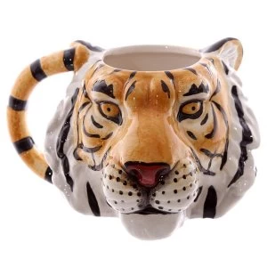 Image of Tiger Head Shaped Ceramic Mug