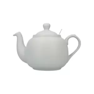 image of Farmhouse Filter 6 Cup Teapot Nordic Grey - London Pottery