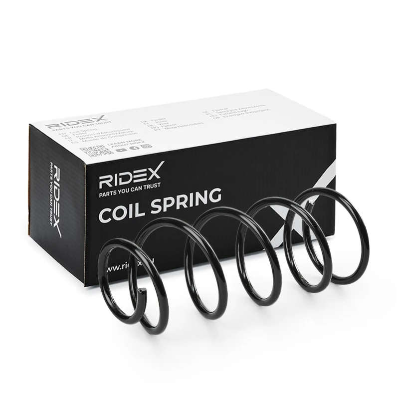 Image of Coil spring RIDEX 188C0989