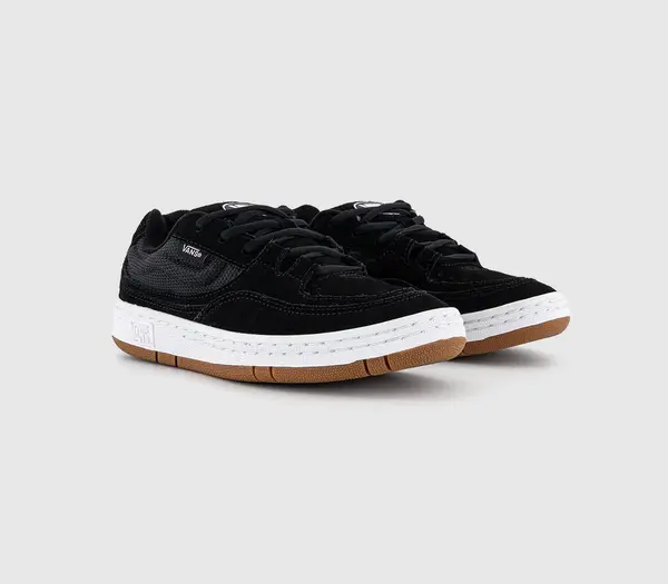 Image of Vans Speed Ls Trainers Black True White, 11