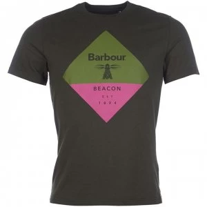 Image of Barbour Beacon T-Shirt - Forest GN91