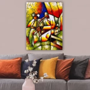 Image of 400017163_70100 Multicolor Decorative Canvas Painting