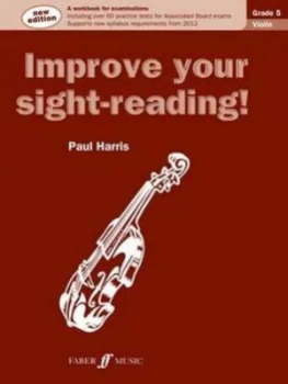 Image of Improve Your Sight-Reading Violin Grade 5 by Paul Harris Book