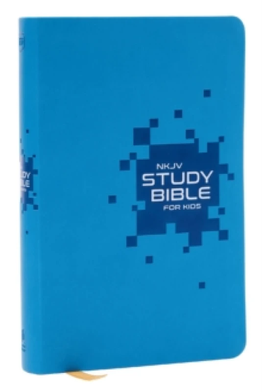 Image of NKJV Study Bible for Kids, Blue Leathersoft: The Premier Study Bible for Kids Leather / fine binding