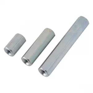 Image of PB Fastener S55530X45 Zinc Plated Steel F/F Spacers M3 x 45mm Pack...