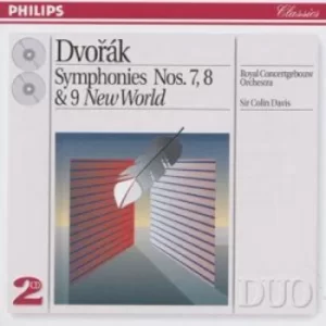 image of Dvorak The Last 3 Symphonies Davis by Antonin Dvorak CD Album