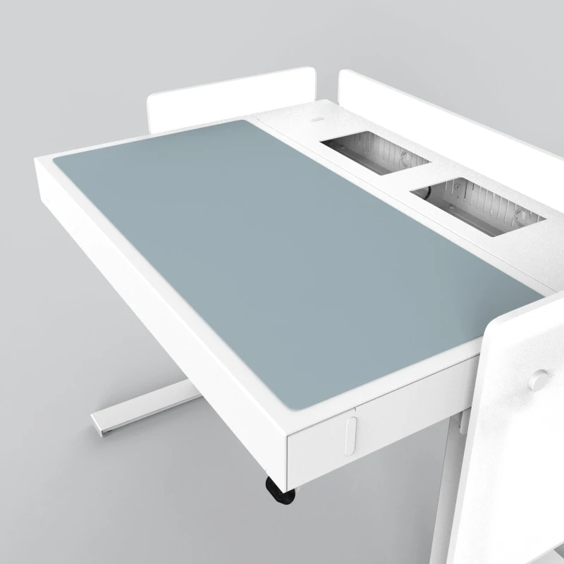 Image of Heckler Design H922-4004 desk pad Linoleum Blue
