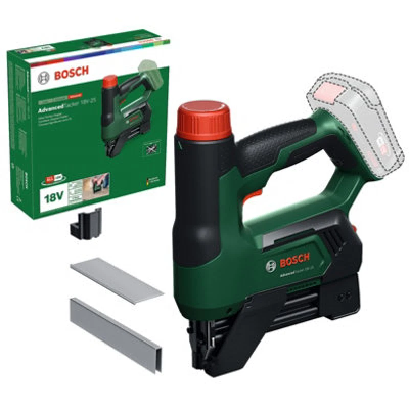 Image of Bosch ADVANCEDTACKER 18V-25 P4A 18v Cordless Nailer and Stapler No Batteries No Charger No Case ADVANCEDTACKER 18V-25