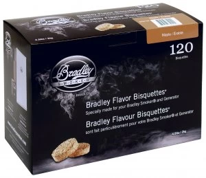 image of Bradley Smoker Maple Bisquettes 120 Pack