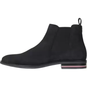 Image of Tommy Hilfiger Signature Hilfiger Suede Chelsea - Blue