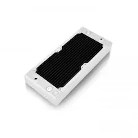 Image of EK Water Blocks EK-Quantum Surface P280M X-Flow Dual Fan Radiator - White