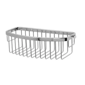 image of Miller Classic D Shaped Basket, Chrome