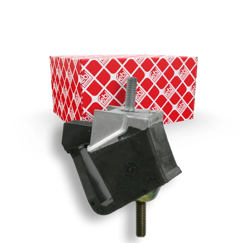 Image of FEBI BILSTEIN 12156 Engine mount Left, Rubber-Metal Mount Elastomer Engine Mounting (247)