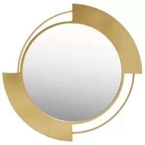 Image of Interiors By Ph Champagne Gold Wall Mirror