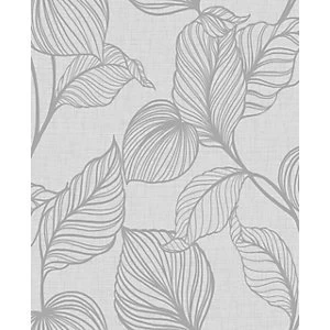 Image of Boutique Royal Palm Moonstone Wallpaper 10m