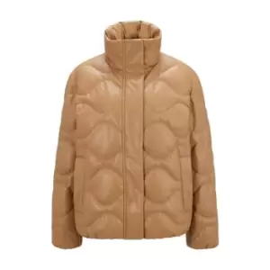 Image of Boss Pafrosty Padded Jacket - Beige