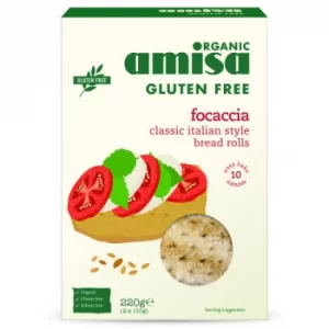 Image of Amisa Focaccia Rolls 220g