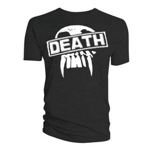 Image of Judge Dredd & 2000 AD - Judge Dredd Judge Death Giant Badge Mens Small T-Shirt - Black